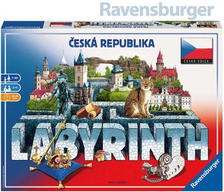 RAVENSBURGER Hra Labyrinth (Labyrint) Česká Republika CZ *SPOLEČENSKÉ HRY*