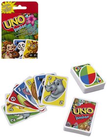 MATTEL Hra Uno karty junior Zvtka *SPOLEENSK HRY*