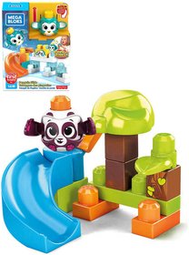 MEGA BLOKS Velk skluzavka baby stavebnice Peek A Blocks set 13 dlk + zvtko