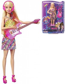 MATTEL BRB Panenka Barbie zpvaka set s doplky na baterie Svtlo Zvuk