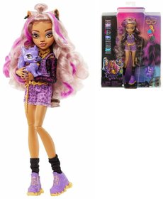 MATTEL MONSTER HIGH Panenka monsterka Clawdeen Wolf set s fashion doplky