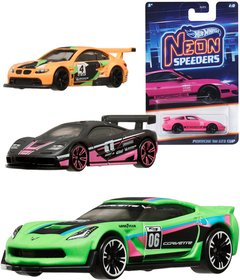MATTEL HOT WHEELS Auto Neon Speeders anglik 1:64 8 druh