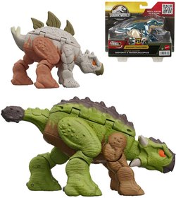 MATTEL Jurassic World dinosaurus pravk jetr s transformac 4 druhy plast