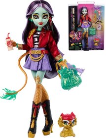 MATTEL MONSTER HIGH Panenka Monsterka Jinafire Long s doplky