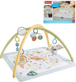 FISHER PRICE Baby hrac deka se sensorickmi hrakami pro miminko