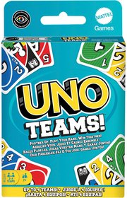 MATTEL HRA Uno karty Teams! *SPOLEENSK HRY*