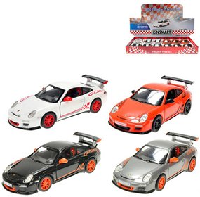 KINSMART Auto sportovn 1:36 Porsche 911 GT3 RS kov PB 13cm 4 barvy