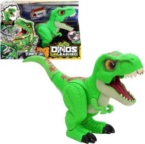 Dinosaurus interaktivn T-Rex junior pravk jetr chodc na baterie plast Zvuk