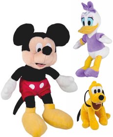 DINO PLY Mickey Mouse a ptel 20cm 4 druhy *PLYOV HRAKY*