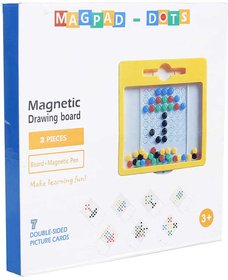 Mozaika magnetická s perem MagArt 7 předloh 50 magnetků v krabici