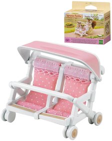 Sylvanian Families korek pro dvojata doplnk k hernm sadm