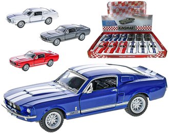KINSMART Auto retro Ford Shelby GT500 1967 kov PB 13cm 4 barvy