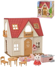 Sylvanian Families Domeek hern set s nbytkem a figurkou krlka plast