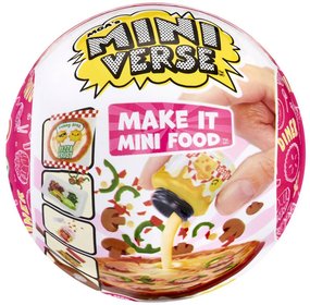 MGAs Mini Verse uml jdlo oberstven s doplky srie 2 s pekvapenm v kouli