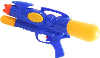 Pistole vodn 31cm se zsobnkem s pumpovnm na vodu 2 barvy