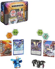 Bakugan plechov box set s exkluzivnm Bakuganem S4 a doplky s pekvapenm