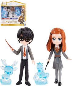 SPIN MASTER Harry Potter mini figurka ptel set 2ks Harry a Ginny s patrony