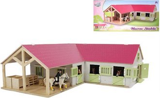 KIDS GLOBE Stj pro kon rohov 1:24 DEVN STAVEBNICE