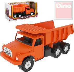 DINO Tatra T148 klasick nkladn auto na psek 30cm oranov sklpc korba