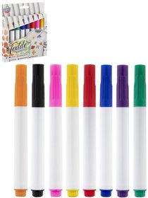 Fixy popisovae na textil vododoln set 8 barev v krabice