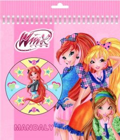 AKIM Omalovnky WinX Club dtsk relaxan mandaly