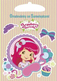 AKIM Omalovnky do ruky se samolepkami A5 Jahdka (Strawberry Shortcake)