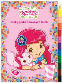 AKIM Maluj podle barevnch teek Jahdka (Strawberry Shortcake)