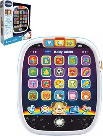 Vtech Baby tablet interaktivn naun na baterie Svtlo Zvuk CZ plast