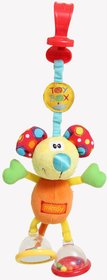 PLAYGRO PLY Baby myka zvsn chrastc s klipem pro miminko