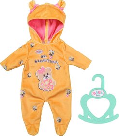 ZAPF BABY BORN Little Overal medvdek pro panenku miminko 36cm
