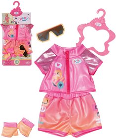 ZAPF Baby Born souprava na kolo obleek pro panenku miminko 43cm
