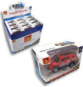 Auto City Collection 11cm dopravn prostedky 12 druh Svtlo Zvuk kov