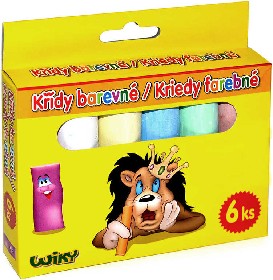 Barevn kdy dtsk chodnkov set 6ks se lvem v krabice