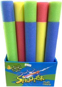 Dělo vodní soft 38cm pěnová trubice lehká dvoubarevná na vodu 4 barvy