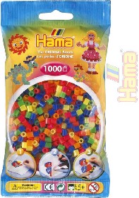 HAMA Korlky dtsk zaehlovac neonov set 1000ks v sku midi plast