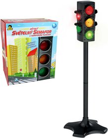 Semafor City Collection funkn na baterie 36-72cm nastaviteln vka Svtlo plast