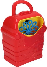 Vrobnk bublin automatick erven bublifukova s npln 113ml na baterie