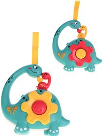 Chrasttko baby dinosaurus 12cm na baterie 2 barvy Svtlo Zvuk plast