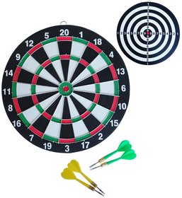 ACRA Hra ipky ter paprov zvsn 28,5cm + 4 ipky kovov rm
