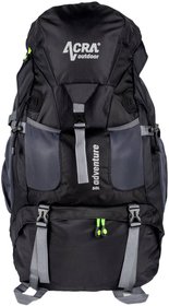 ACRA Batoh turistick Adventure 50 L na horskou turistiku ern BA50