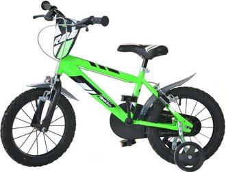 ACRA Dtsk kolo Dino Bikes 414U zelen chlapeck 14&quot; balann koleka