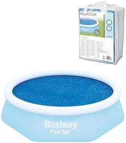 BESTWAY Solrn kruhov plachta 2,1m kryt na bazn 2,44m (244cm) 58060