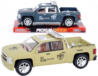 Auto plastov pickup 26cm na setrvank 2 barvy blister