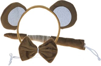 KARNEVAL Opice set elenka, ocas, motlek *KARNEVALOV DOPLNK*