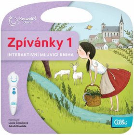 ALBI Kouzeln ten Kniha interaktivn Zpvnky 1 III.