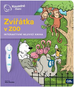 ALBI Kouzeln ten Kniha interaktivn Zvtka v ZOO