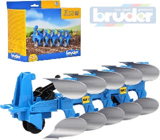 BRUDER 02331 (2331) Pluh obrbc Variant obracec v krabici plast