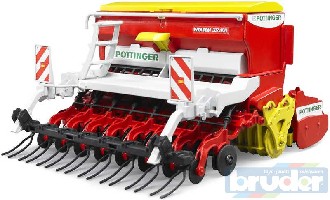 BRUDER 02347 Stroj sec na pole 1:16 Pottinger Vitasem 302ADD