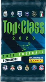 PANINI TOP CLASS 2023 Sbratelsk karty Pure Football set 8ks