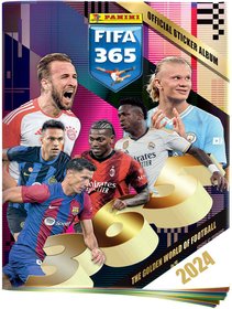 PANINI FIFA 365 23/24 Sbratelsk album na samolepky + 12 samolepek